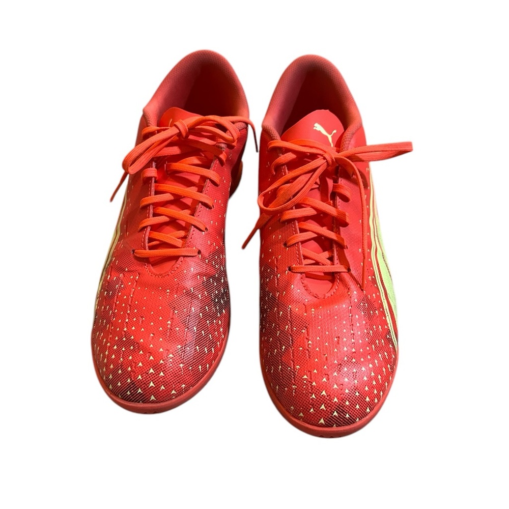 Puma Men’s Ultra Play Indoor Shoes Size 12 Color Orange - Picture 2 of 8